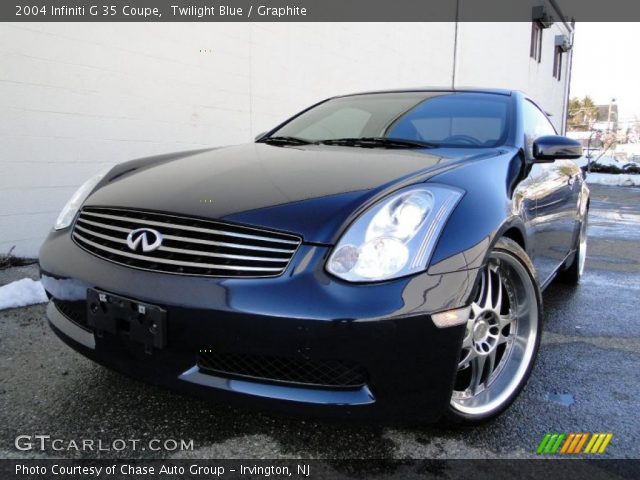 2004 Infiniti G 35 Coupe in Twilight Blue