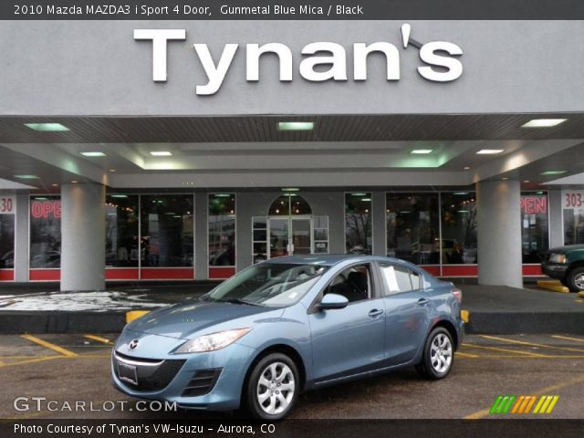 2010 Mazda MAZDA3 i Sport 4 Door in Gunmetal Blue Mica