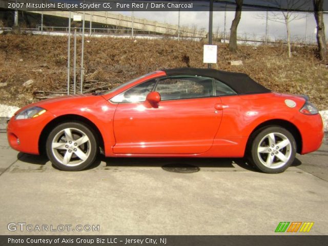 2007 Mitsubishi Eclipse Spyder GS in Pure Red