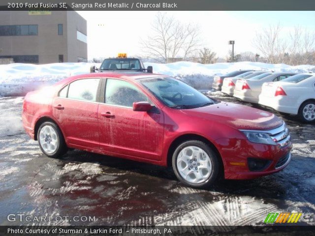 2010 Ford Fusion SE in Sangria Red Metallic
