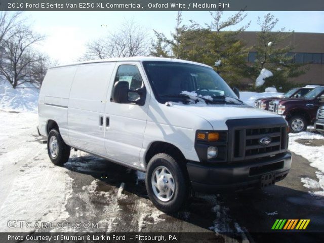 2010 Ford E Series Van E250 XL Commericial in Oxford White