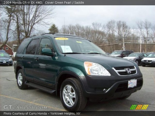 2004 Honda CR-V EX 4WD in Clover Green Pearl