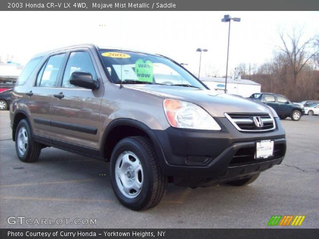 2003 Honda CR-V LX 4WD in Mojave Mist Metallic