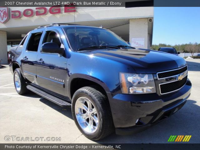 2007 Chevrolet Avalanche LTZ 4WD in Dark Blue Metallic