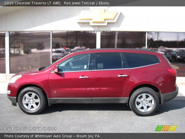 2010 Chevrolet Traverse LT AWD in Red Jewel Tintcoat