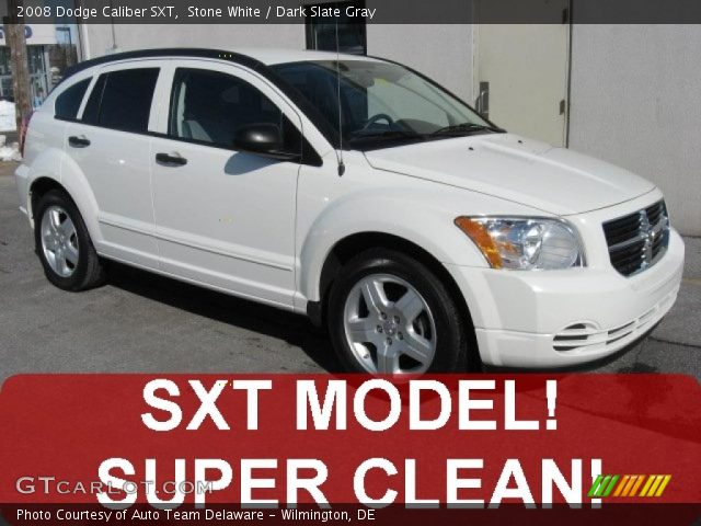 2008 Dodge Caliber SXT in Stone White