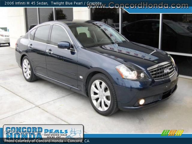 2006 Infiniti M 45 Sedan in Twilight Blue Pearl
