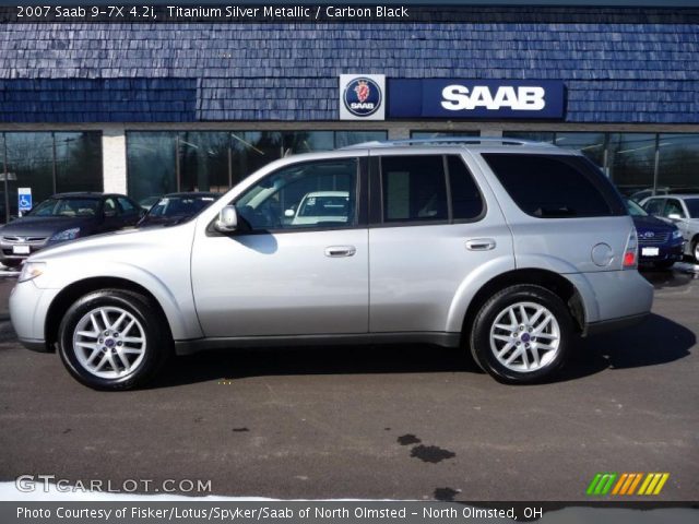 2007 Saab 9-7X 4.2i in Titanium Silver Metallic