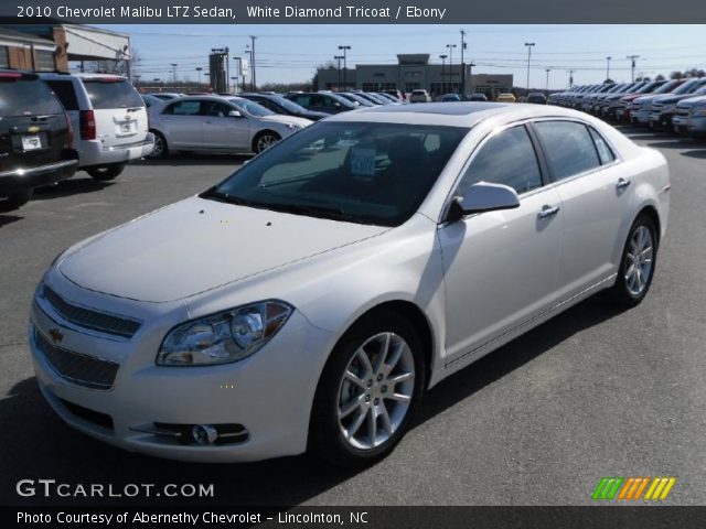 2010 Chevrolet Malibu LTZ Sedan in White Diamond Tricoat