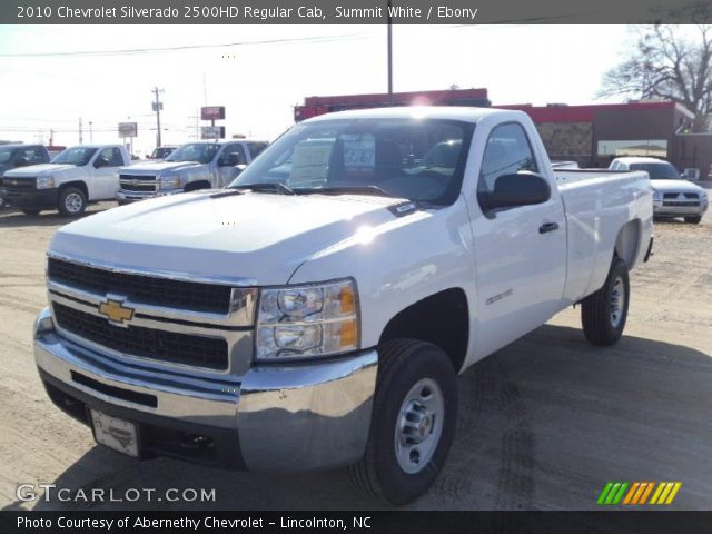 2010 Chevrolet Silverado 2500HD Regular Cab in Summit White