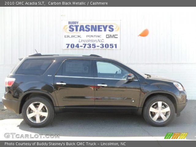 2010 GMC Acadia SLT in Carbon Black Metallic