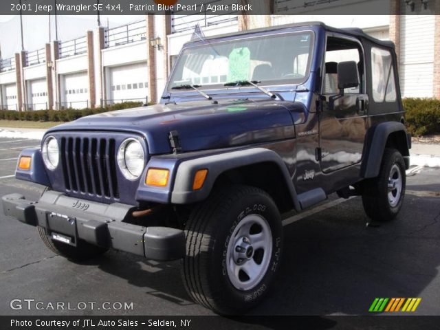 2001 Jeep Wrangler SE 4x4 in Patriot Blue Pearl
