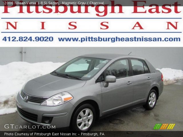 2008 Nissan Versa 1.8 SL Sedan in Magnetic Gray