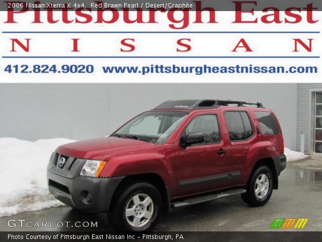 2006 Nissan Xterra X 4x4 in Red Brawn Pearl