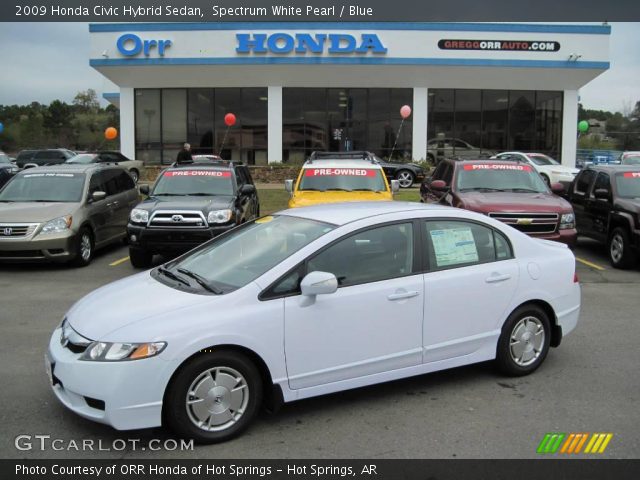 Honda civic 2009 pearl white #6