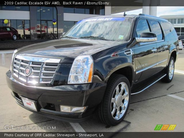 2009 Cadillac Escalade ESV AWD in Black Raven