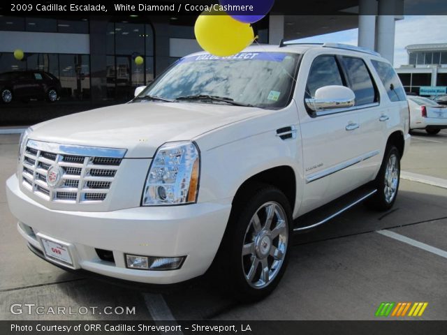 2009 Cadillac Escalade  in White Diamond