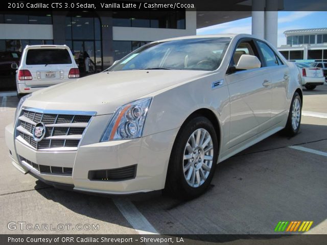 2010 Cadillac CTS 3.0 Sedan in Vanilla Latte