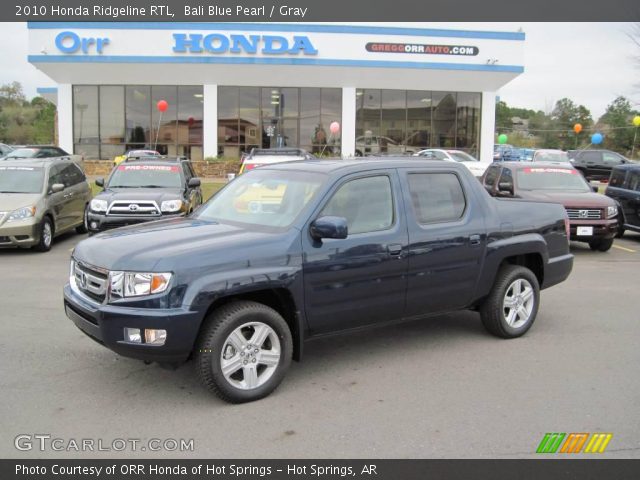 Bali Blue Pearl 2010 Honda Ridgeline RTL with Gray interior 2010 Honda Bali Blue Pearl 2010 Honda Ridgeline RTL with Gray interior 2010 Honda