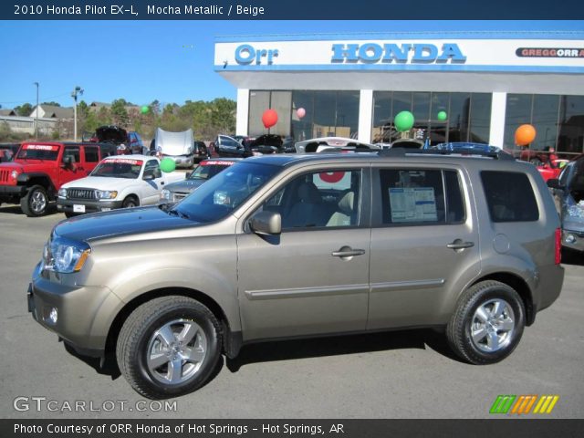 2010 Honda Pilot EX-L in Mocha Metallic