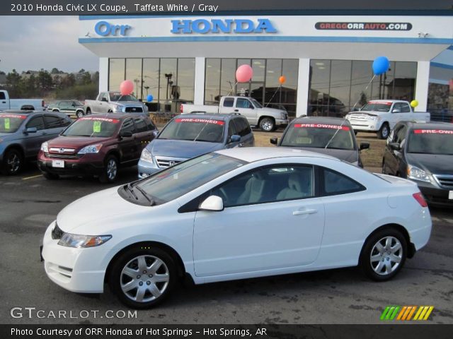 2010 Honda Civic LX Coupe in Taffeta White