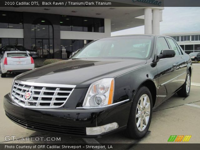 2010 Cadillac DTS  in Black Raven