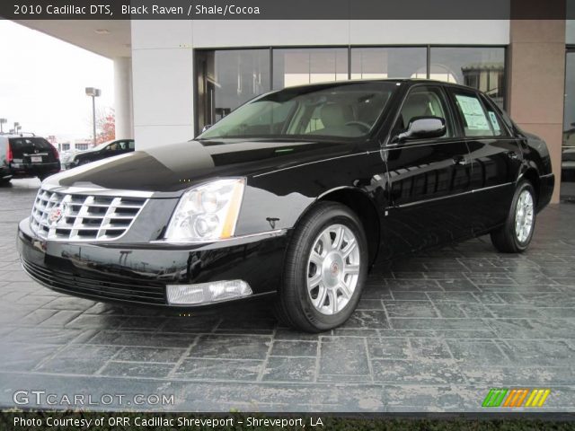 2010 Cadillac DTS  in Black Raven