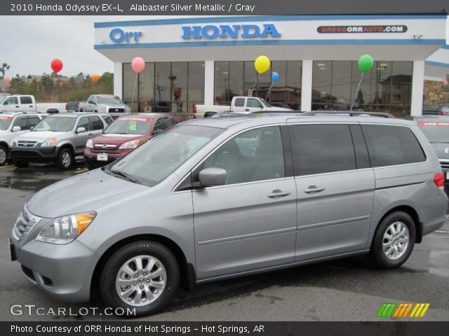 2010 Honda Odyssey EX-L in Alabaster Silver Metallic
