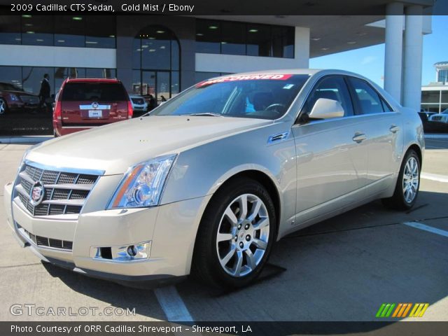 2009 Cadillac CTS Sedan in Gold Mist