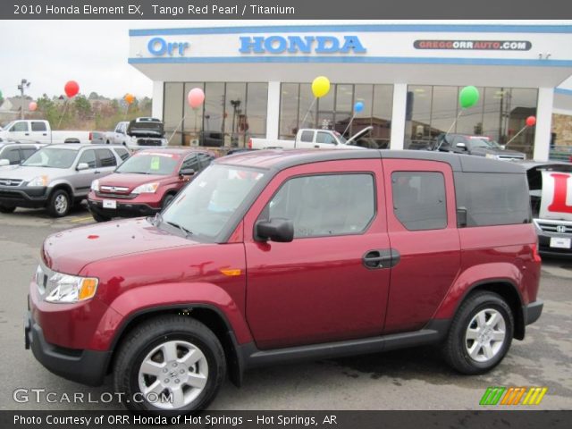 2010 Red honda element #3