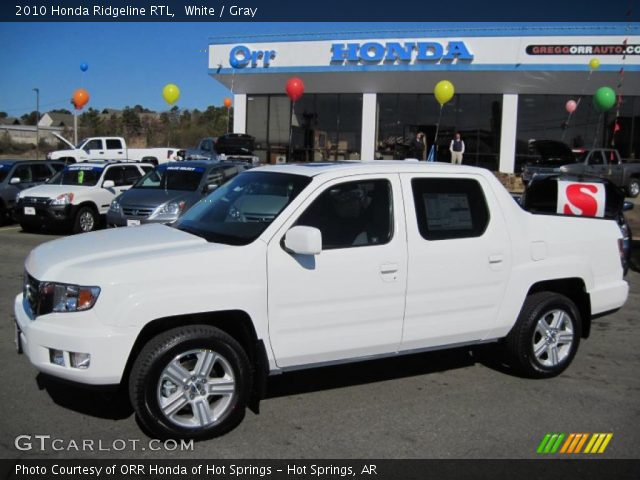 2010 Honda Ridgeline RTL in White