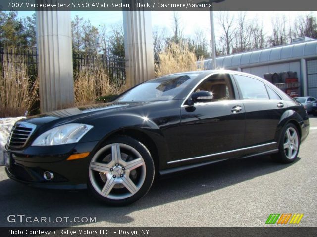 2007 Mercedes-Benz S 550 4Matic Sedan in Black
