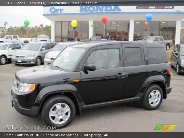 2010 Honda Element LX in Crystal Black Pearl