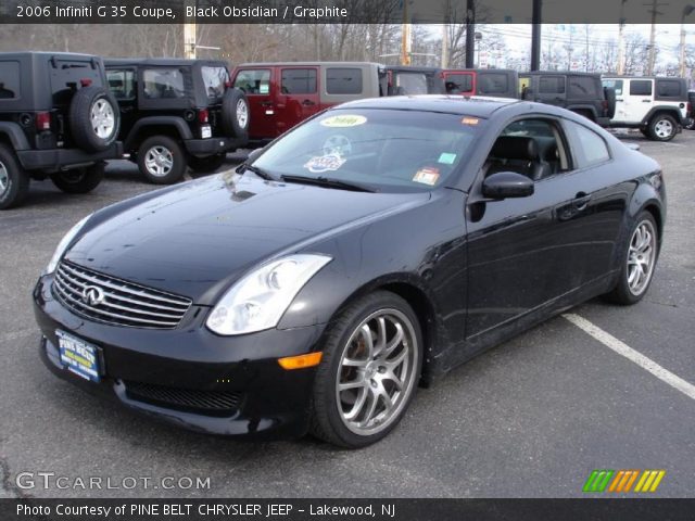 2006 Infiniti G 35 Coupe in Black Obsidian