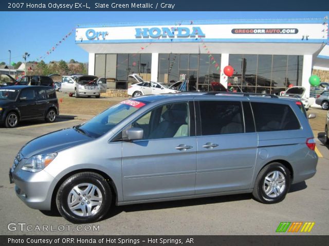 2007 Honda Odyssey EX-L in Slate Green Metallic