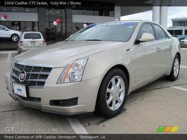 2009 Cadillac CTS Sedan in Gold Mist