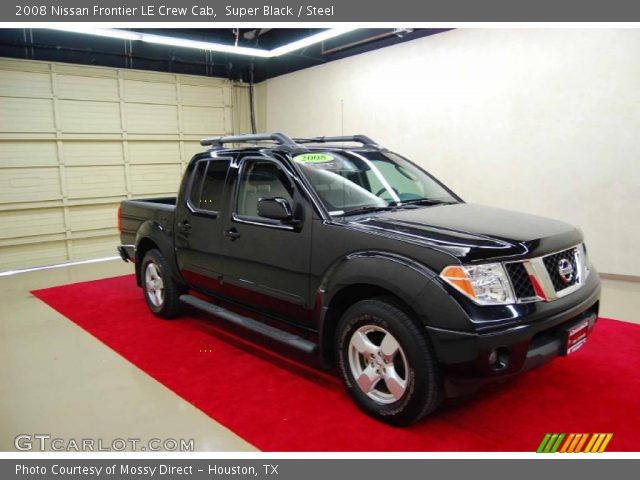 2008 Nissan Frontier LE Crew Cab in Super Black