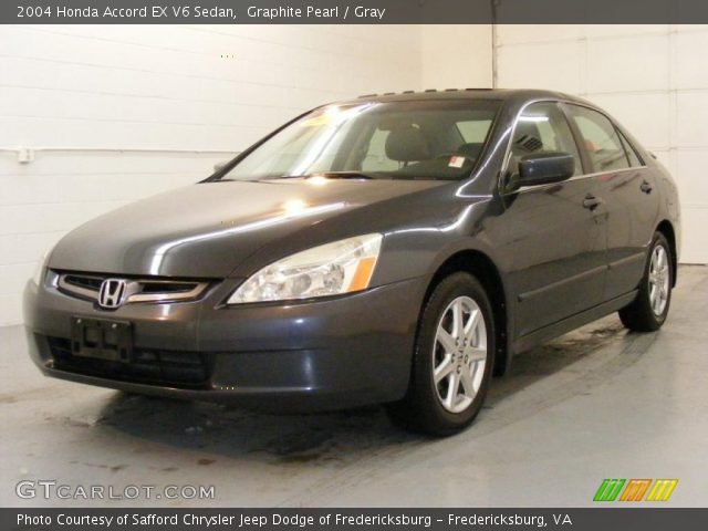 2004 Honda Accord EX V6 Sedan in Graphite Pearl