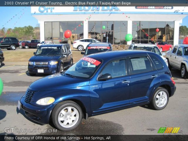 2003 Chrysler PT Cruiser Touring in Electric Blue Pearl