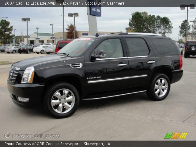 2007 Cadillac Escalade AWD in Black Raven