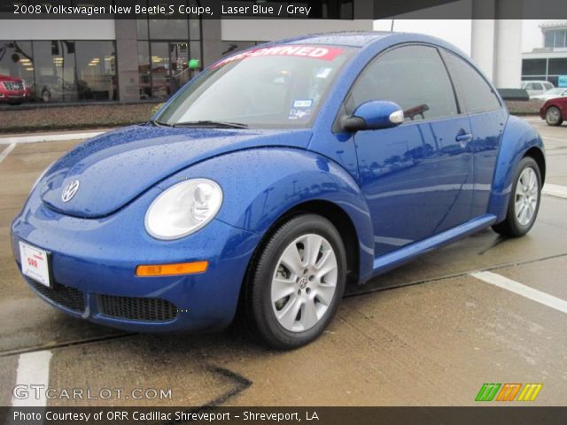 2008 Volkswagen New Beetle S Coupe in Laser Blue