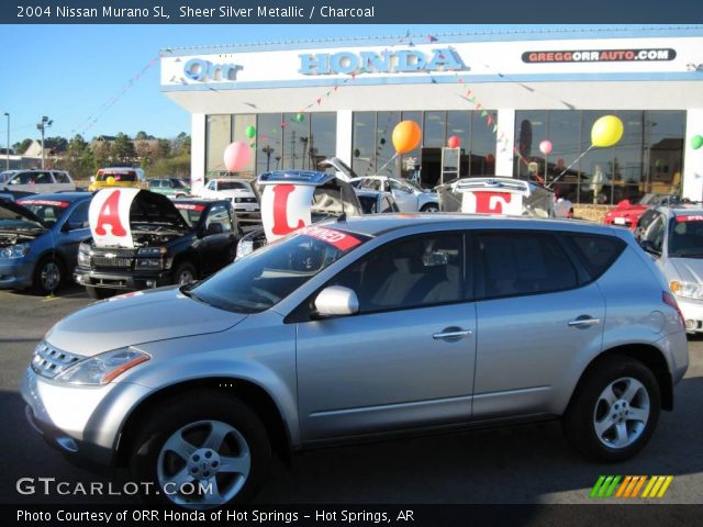 2004 Nissan Murano SL in Sheer Silver Metallic