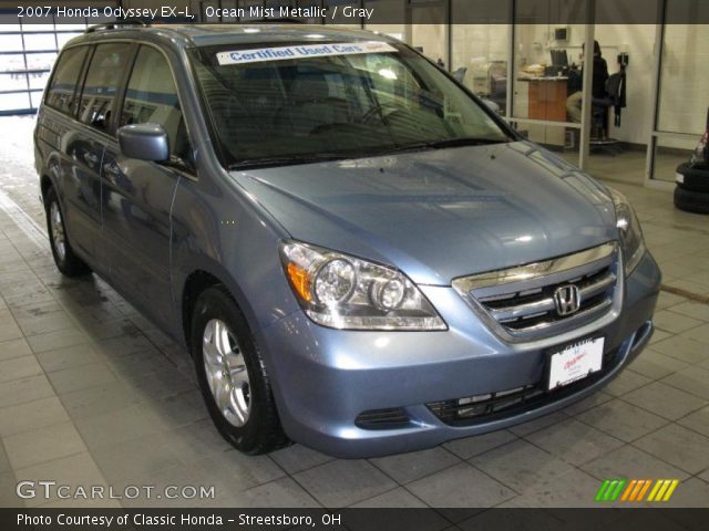 2007 Honda Odyssey EX-L in Ocean Mist Metallic