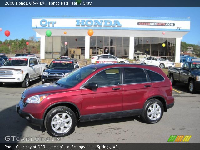 2008 Honda CR-V EX in Tango Red Pearl