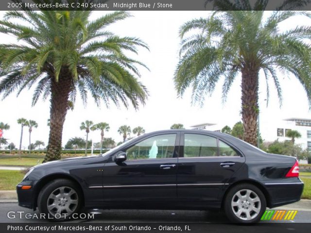 2005 Mercedes-Benz C 240 Sedan in Midnight Blue
