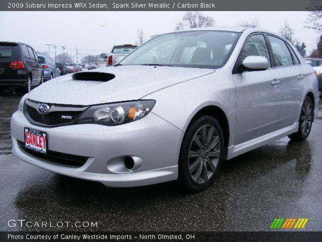 2009 Subaru Impreza WRX Sedan in Spark Silver Metallic