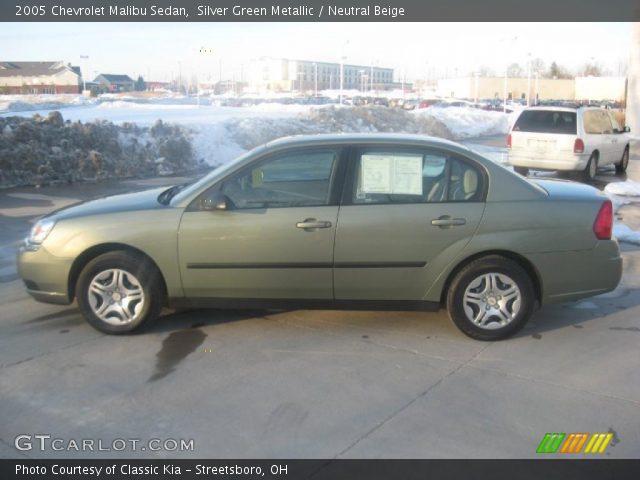2005 Chevrolet Malibu Sedan in Silver Green Metallic
