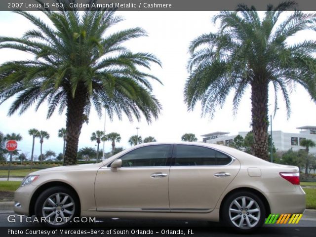 2007 Lexus LS 460 in Golden Almond Metallic