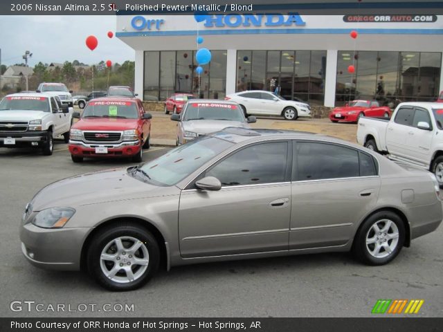 2006 Nissan Altima 2.5 SL in Polished Pewter Metallic