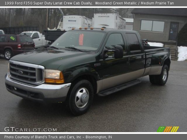 1999 Ford F350 Super Duty Lariat Crew Cab Dually in Woodland Green Metallic